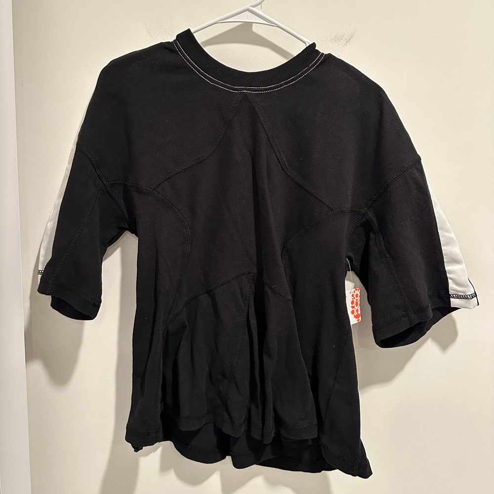 NEW Free People She’s A Star Tee Oversized Tee XS - Picture 5 of 8